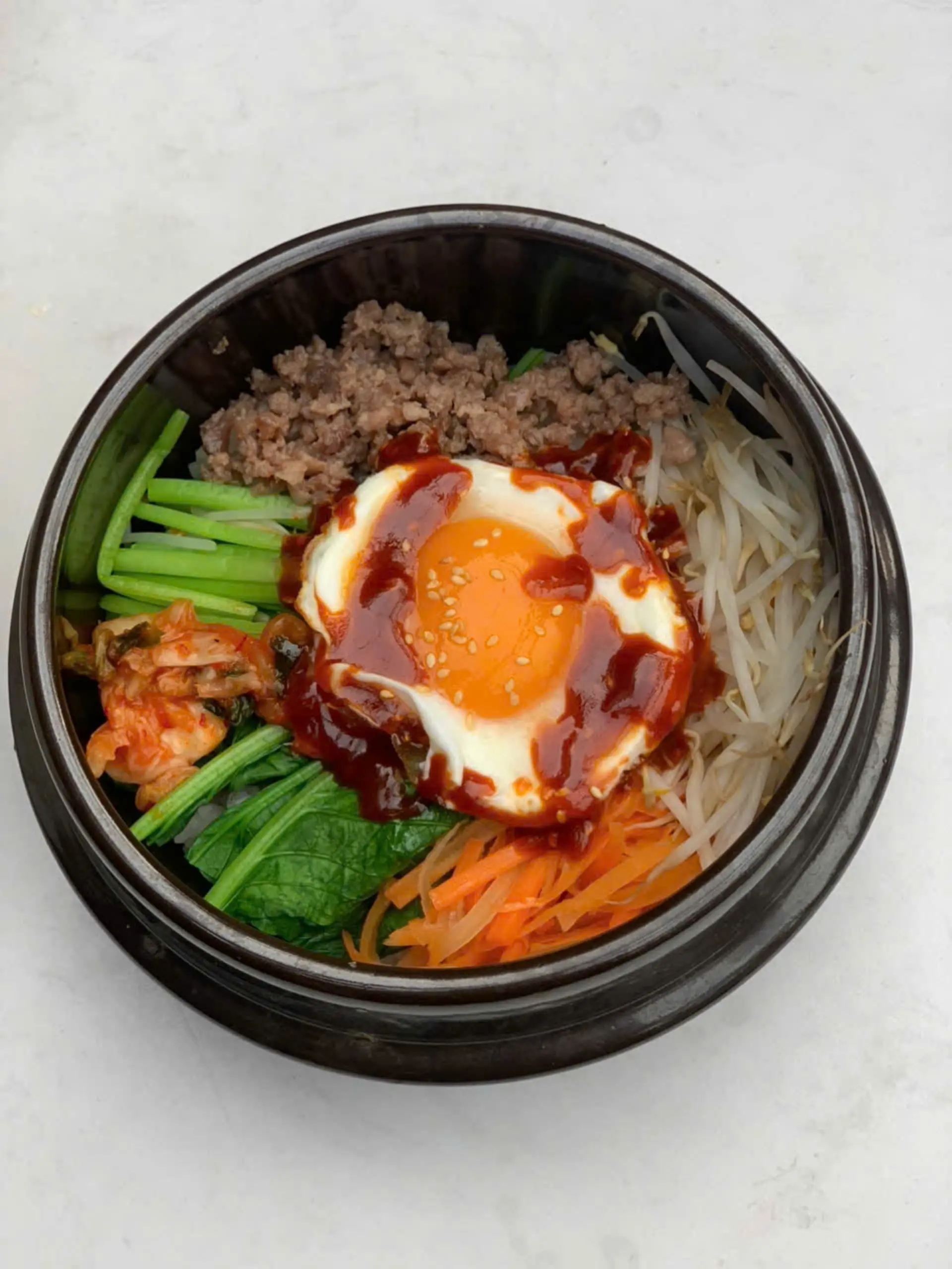 Hình ảnh Cơm trộn Hàn Quốc bò bằm