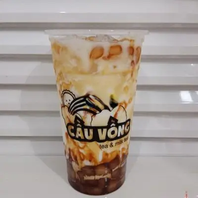 Hình ảnh Sữa Tươi Vị Dâu Đường Đen Size M