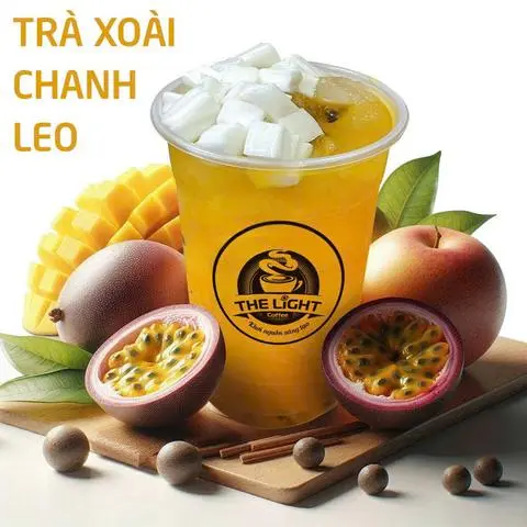 Hình ảnh Trà xoài chanh leo (cốc 700ml)