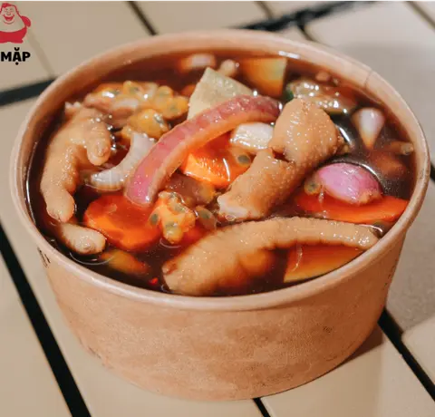 Hình ảnh 鸡爪有骨1公斤-Chân gà có xương chanh dây mỹ nữ phần 1kg