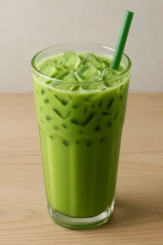 Hình ảnh Trà sữa Thái xanh