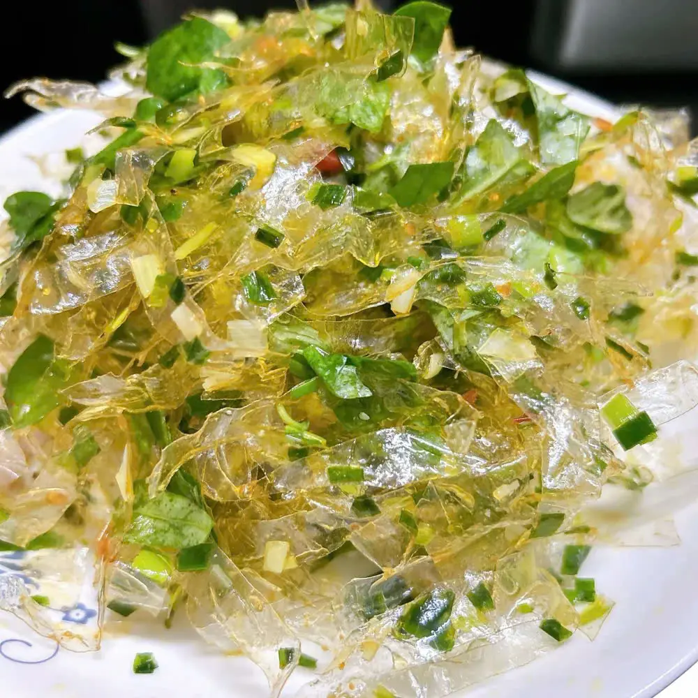 Hình ảnh Bánh tráng mỡ hành
