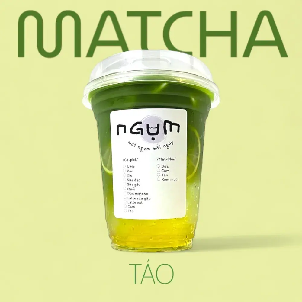 Hình ảnh Matcha táo