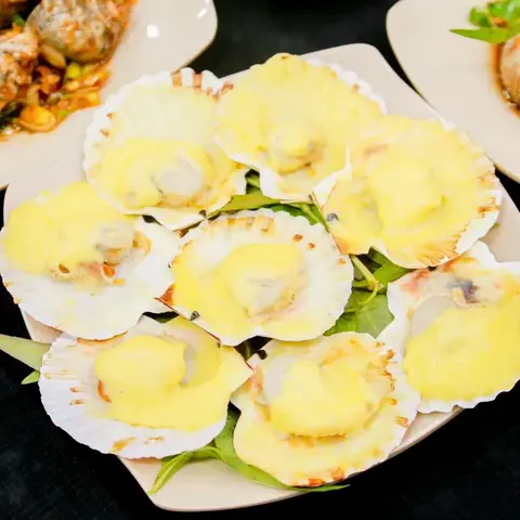 Hình ảnh Sò điệp nướng phô mai