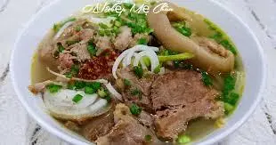 Hình ảnh Bún bò giò chả gân