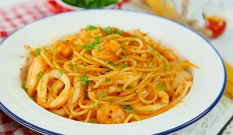 Hình ảnh Mì spaghetti tôm - Shrimp spagetti