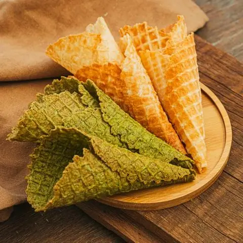 Hình ảnh Bánh ốc quế mè