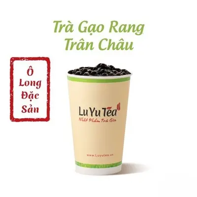 Hình ảnh Trà sữa gạo rang trân châu đen