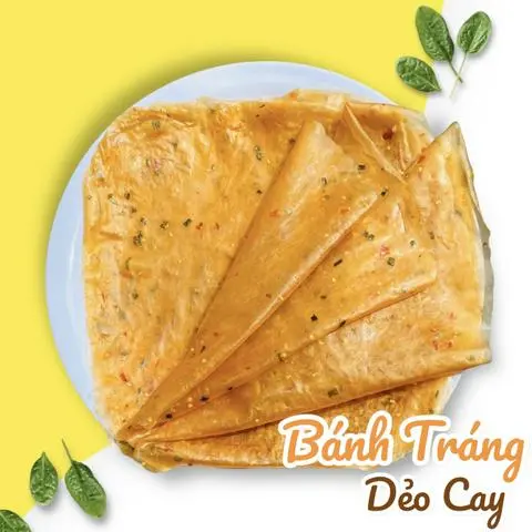 Hình ảnh Bánh tráng dẻo cay - túi 500g