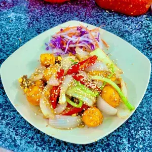 Hình ảnh Trứng non cháy tỏi