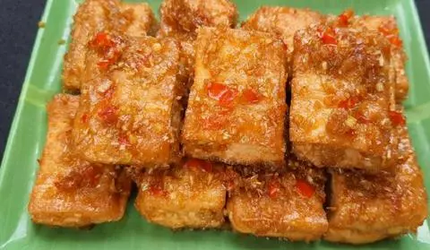 Hình ảnh Đậu hũ chiên sả