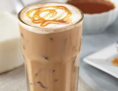 Hình ảnh Trà sữa caramel