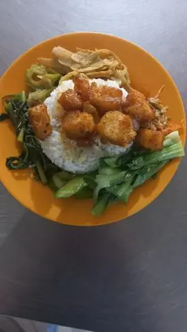 Hình ảnh Cơm heo quay chay