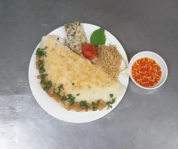 Hình ảnh Cơm cháy bì chả