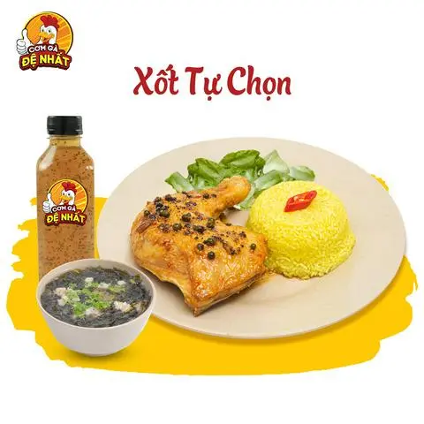 Hình ảnh Combo Cơm Đùi gà GÓC 4 - 2 món tùy chọn