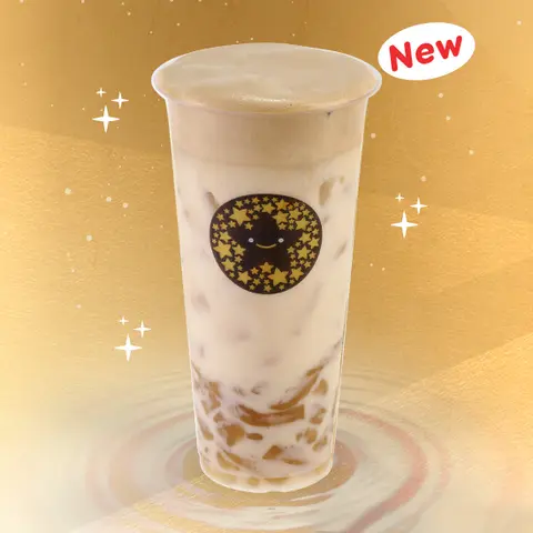 Hình ảnh Oolong sữa kem phô mai trân châu sợi
