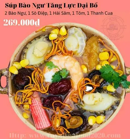 Hình ảnh Súp bào ngư tăng lực đại bổ