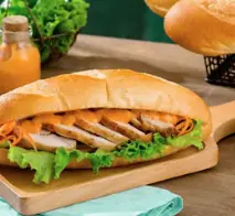 Hình ảnh Bánh mì thịt chả
