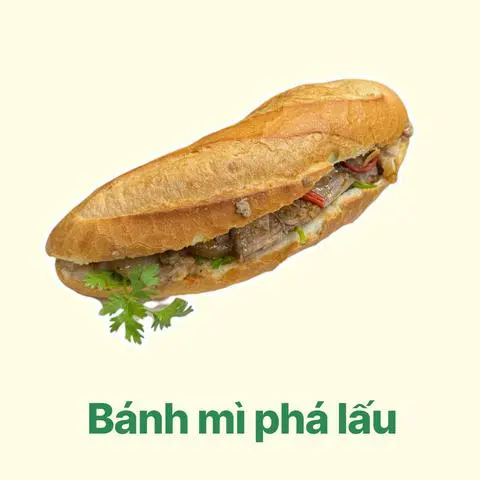 Hình ảnh Bánh mì phá lấu