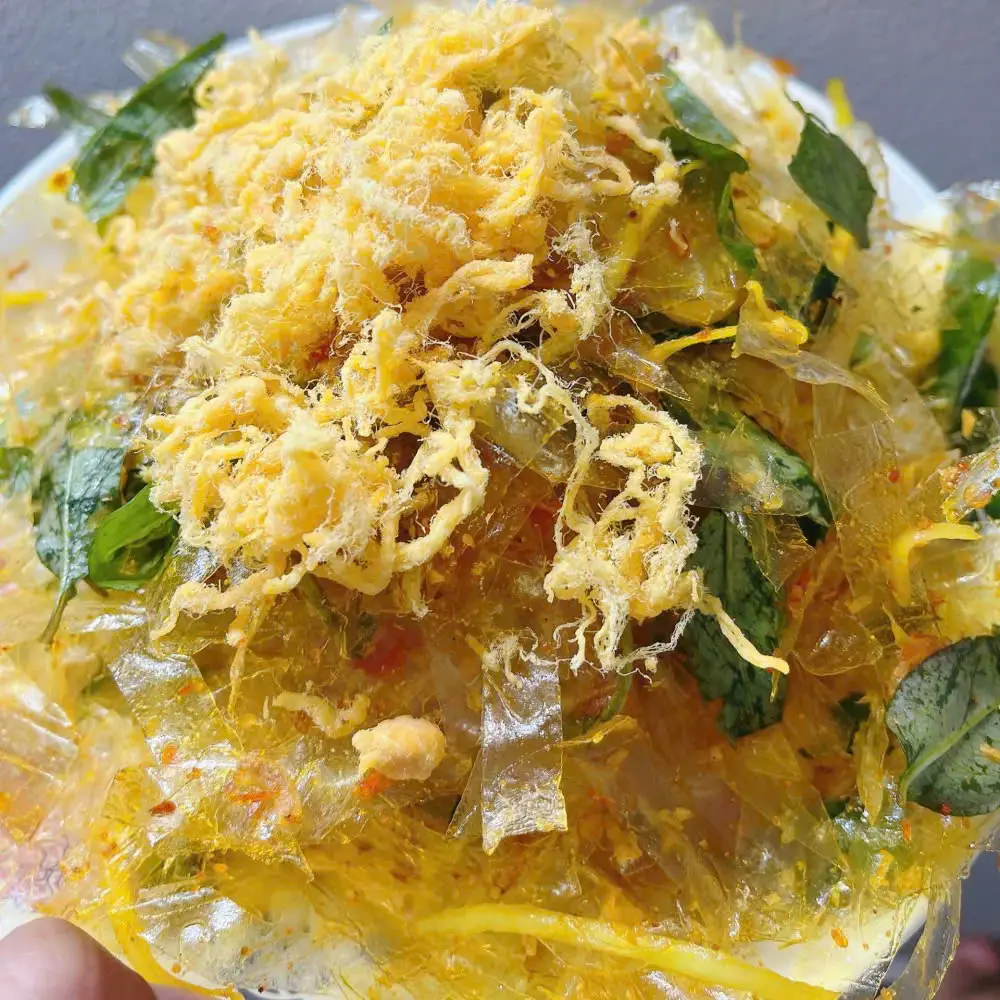 Hình ảnh Bánh tráng trộn chà bông