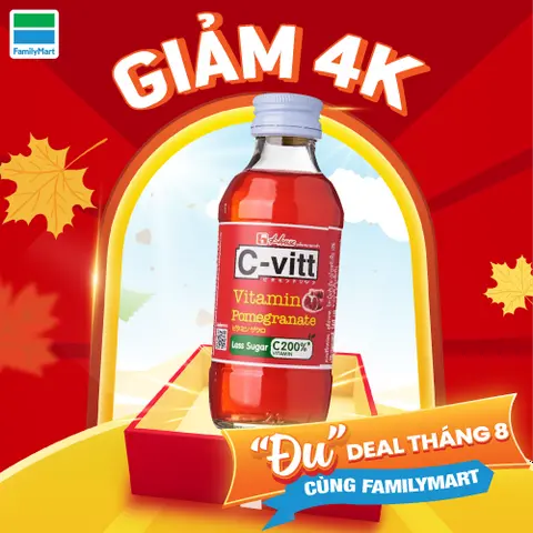 Hình ảnh C-Vitt Vitamin C Lựu 140Ml Giảm 4,000Đ