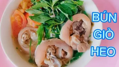 Hình ảnh Bún giò heo