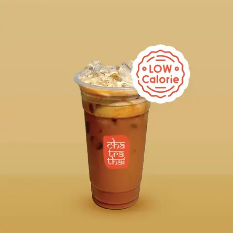 Hình ảnh Trà sữa Thái đỏ ăn ít calo - low-calorie Thai red milk tea