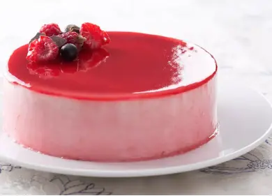 Hình ảnh Flan dâu