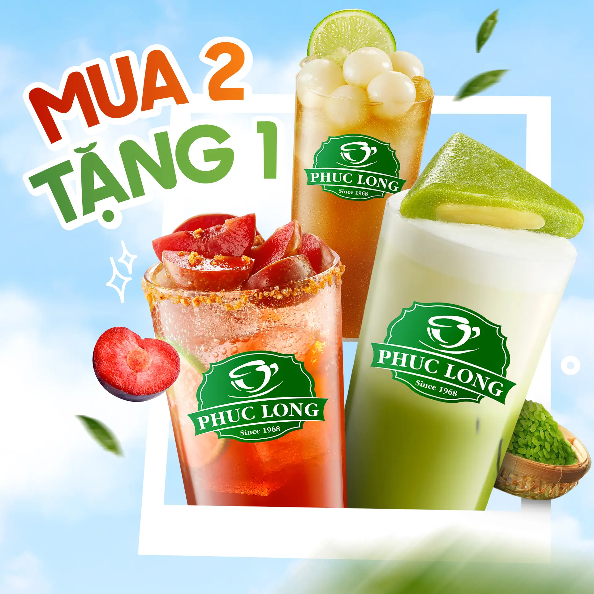 Hình ảnh Mua 2 Tặng 1 - Trà Trái Cây