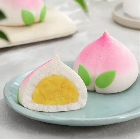 Hình ảnh Bánh trái đào lá