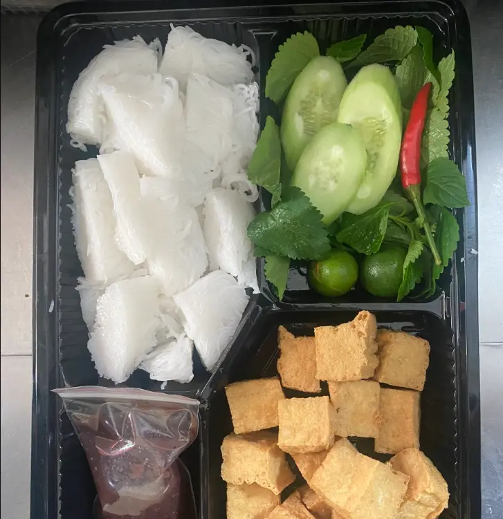 Hình ảnh Bún đậu chay
