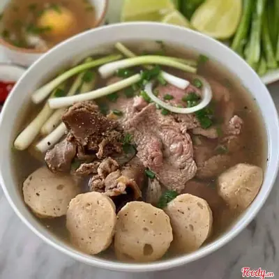 Hình ảnh Phở nạm bò viên