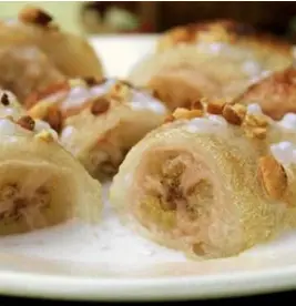 Hình ảnh Chè chuối nếp nướng