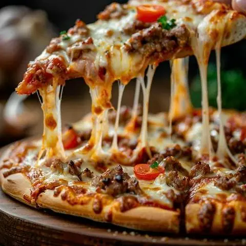 Hình ảnh Pizza bò - 28cm