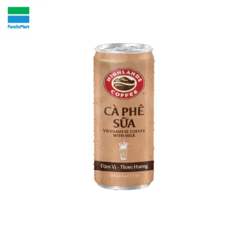 Hình ảnh Highlands Cà Phê Sữa Lon 235Ml