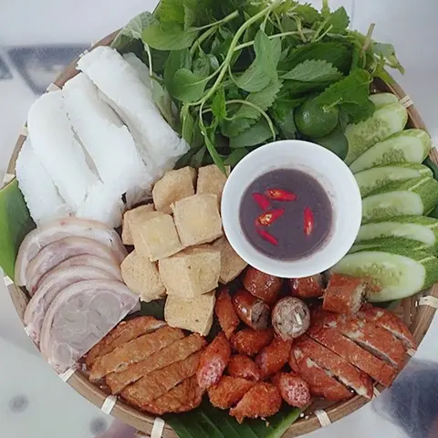 Hình ảnh Bún đậu tá lả