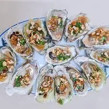 Hình ảnh Hàu sữa nướng mỡ hành