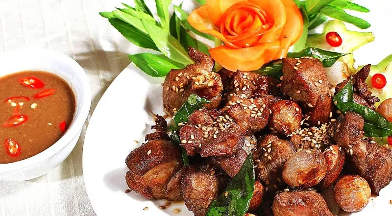 Hình ảnh Dê nướng ngũ vị mè
