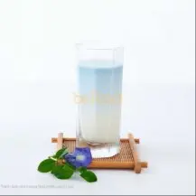Hình ảnh Sữa tươi hoa đậu biếc trân châu đường đen