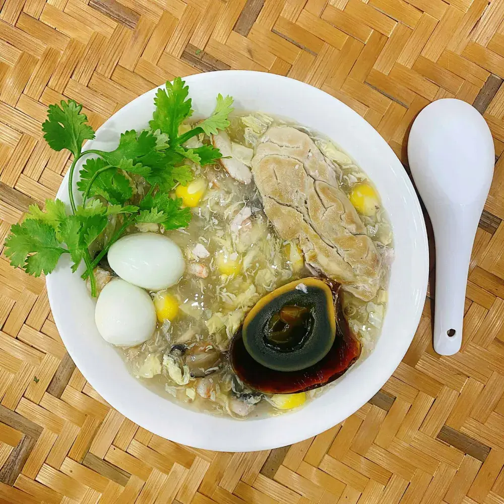 Hình ảnh Súp cua bắc thảo óc heo