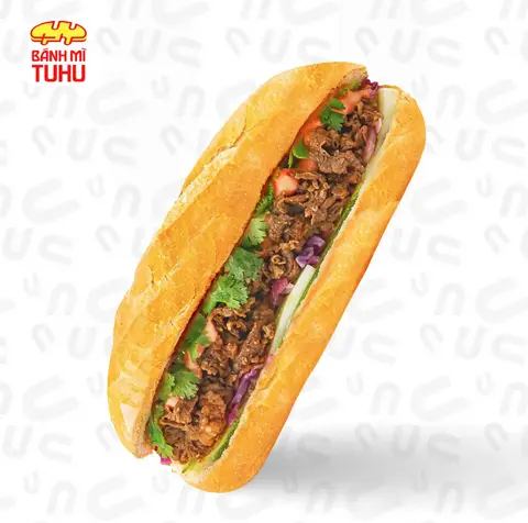 Hình ảnh Bánh mì bò sốt tiêu đen - đặc biệt