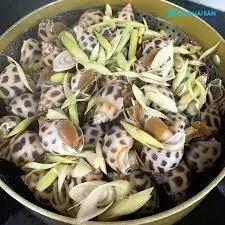 Hình ảnh Ốc hương hấp sả