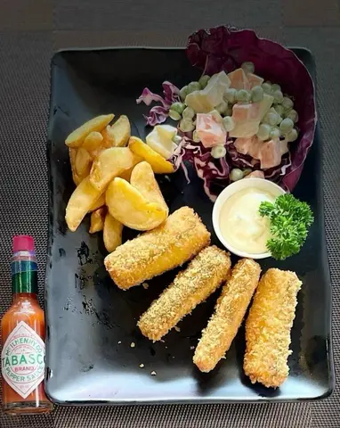 Hình ảnh Cá chẽm chiên giòn