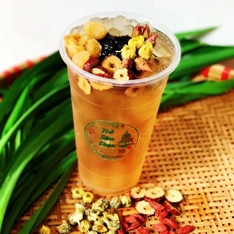 Hình ảnh Sâm bách hoa tiên tử - full 7 topping
