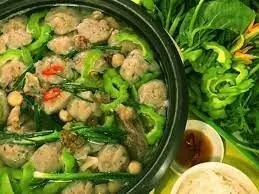 Hình ảnh Lẩu cá thác lác khổ qua
