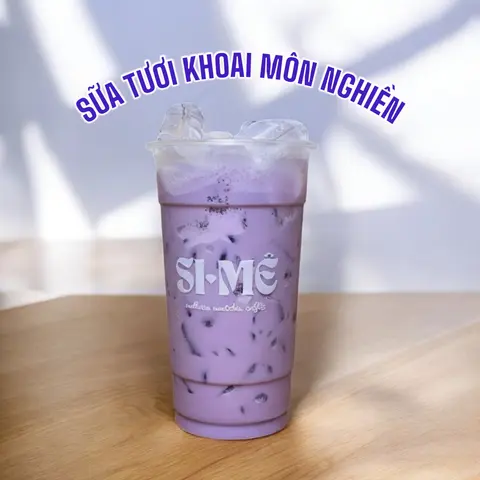 Hình ảnh Sữa tươi khoai môn nghiền