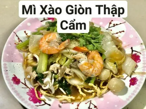 Hình ảnh Mì xào giòn thập cẩm