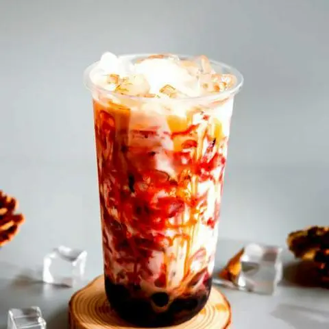 Hình ảnh Sữa tươi việt quất