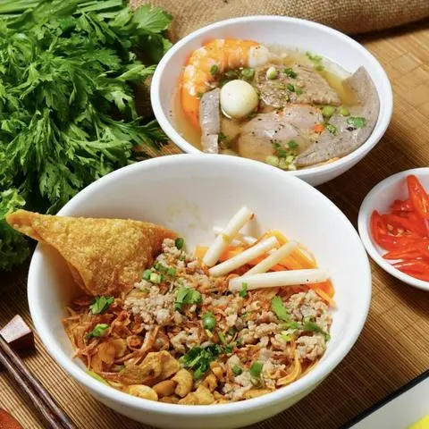 Hình ảnh Hủ tiếu khô Nam Vang