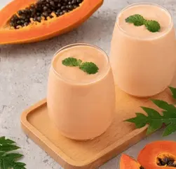 Hình ảnh Sữa đu đủ Đài Loan - Papaya milk frappe
